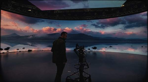 Editorial illustration for How Virtual Production Transforms Filmmaking with LED Volumes and Real-Time Rendering